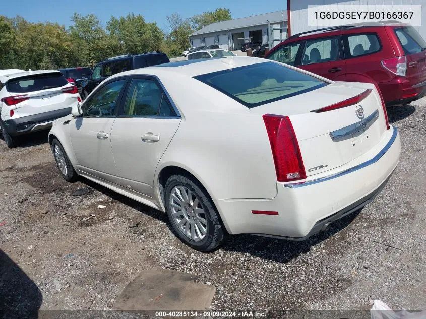 2011 Cadillac Cts Luxury VIN: 1G6DG5EY7B0166367 Lot: 40285134