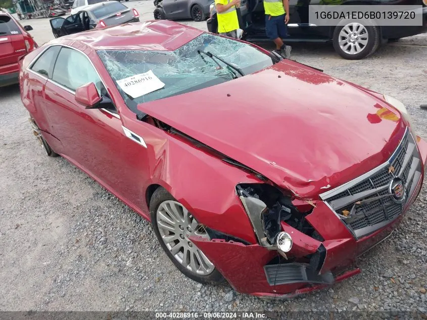 1G6DA1ED6B0139720 2011 Cadillac Cts Standard