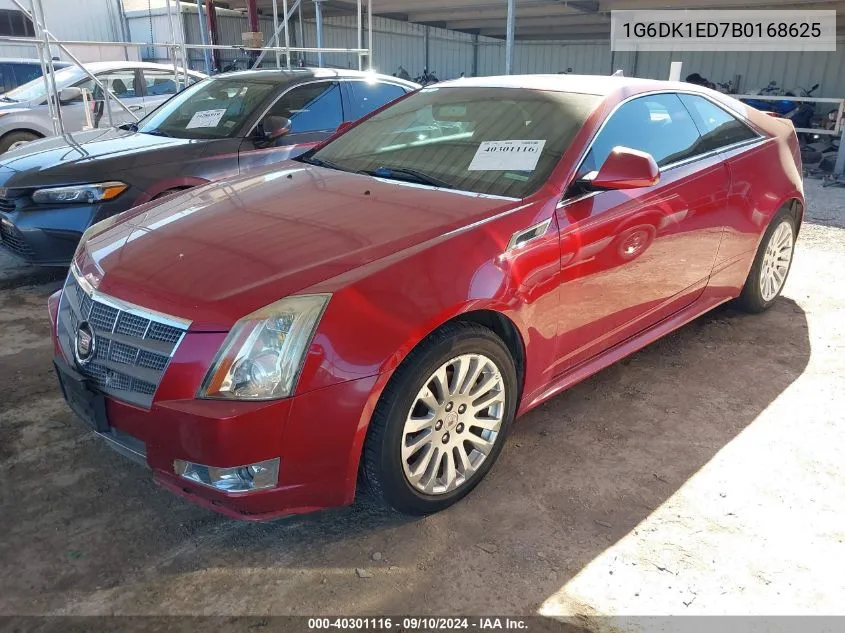 1G6DK1ED7B0168625 2011 Cadillac Cts Performance Collection