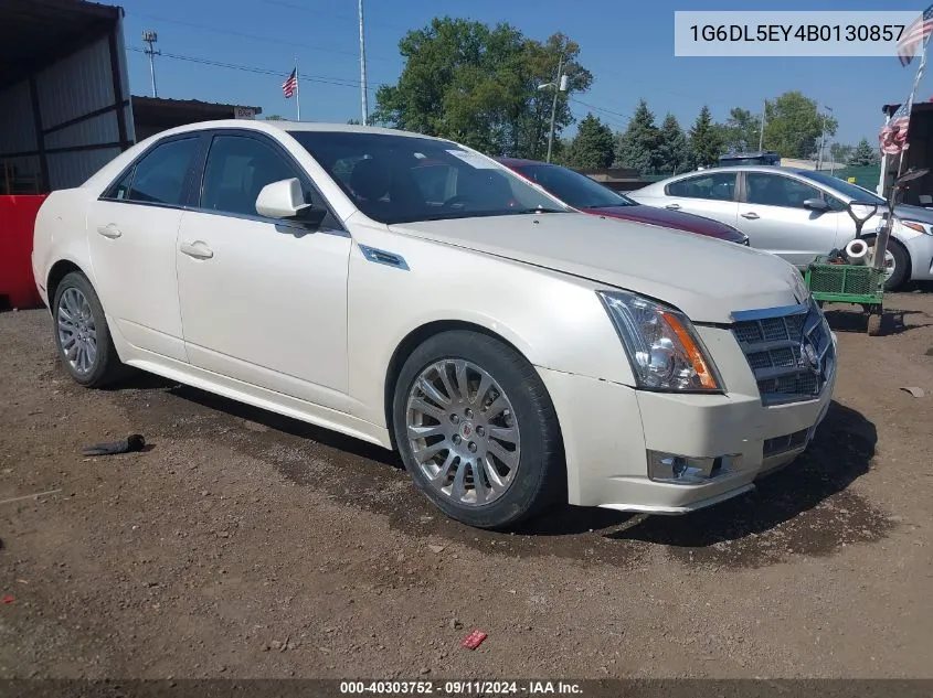 1G6DL5EY4B0130857 2011 Cadillac Cts Performance