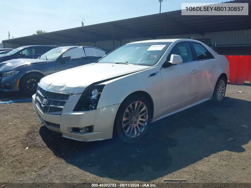 2011 Cadillac Cts Performance VIN: 1G6DL5EY4B0130857 Lot: 40303752