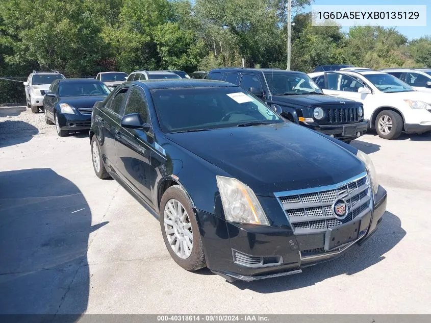 2011 Cadillac Cts Standard VIN: 1G6DA5EYXB0135129 Lot: 40850839