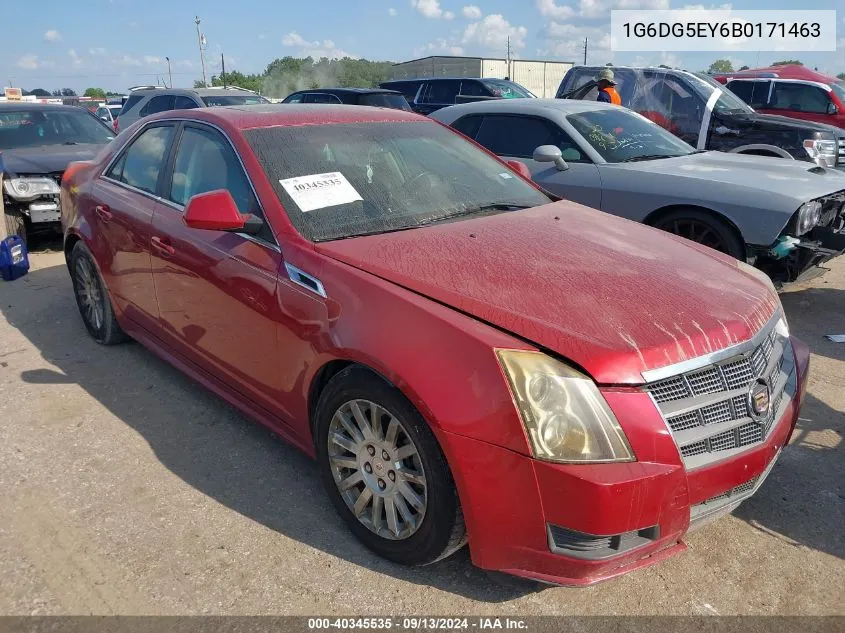 2011 Cadillac Cts Sedan Luxury VIN: 1G6DG5EY6B0171463 Lot: 40345535