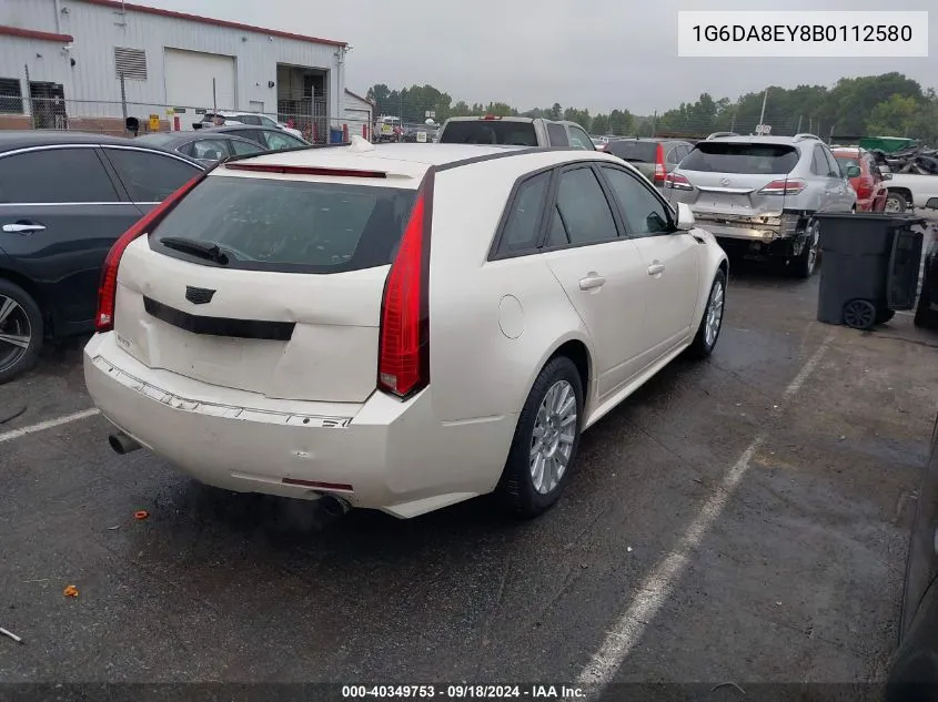 1G6DA8EY8B0112580 2011 Cadillac Cts Standard