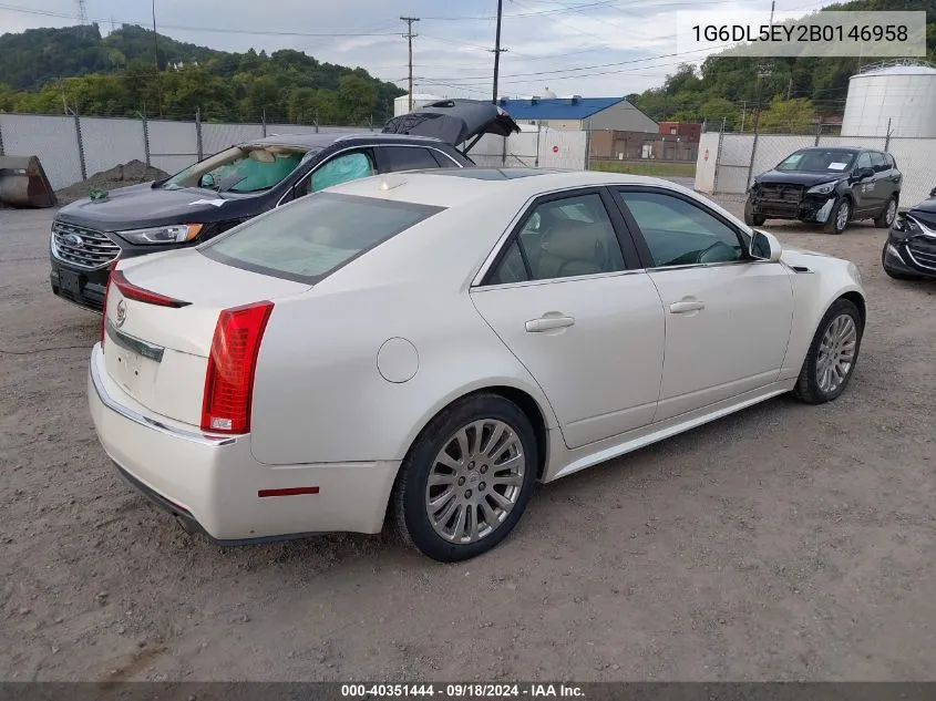 1G6DL5EY2B0146958 2011 Cadillac Cts Performance Collection