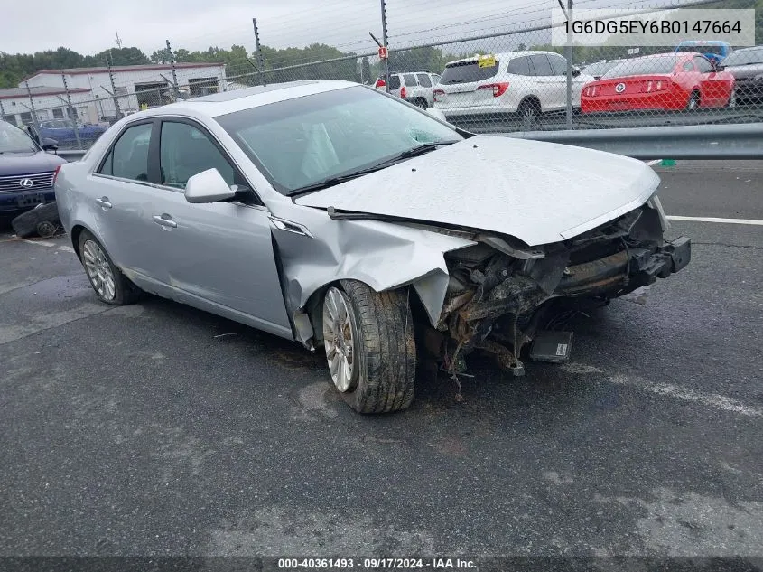 2011 Cadillac Cts Luxury VIN: 1G6DG5EY6B0147664 Lot: 40361493