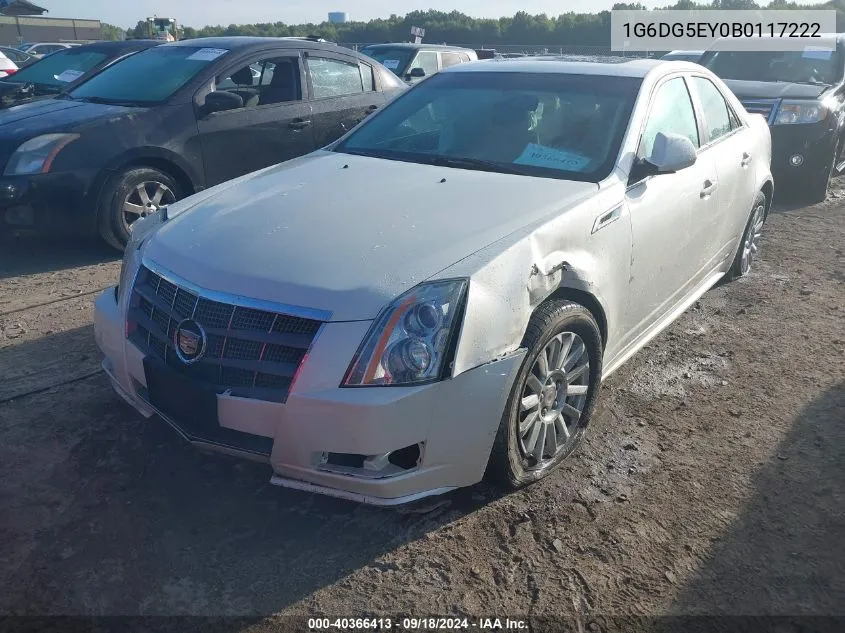 2011 Cadillac Cts Luxury Collection VIN: 1G6DG5EY0B0117222 Lot: 40366413