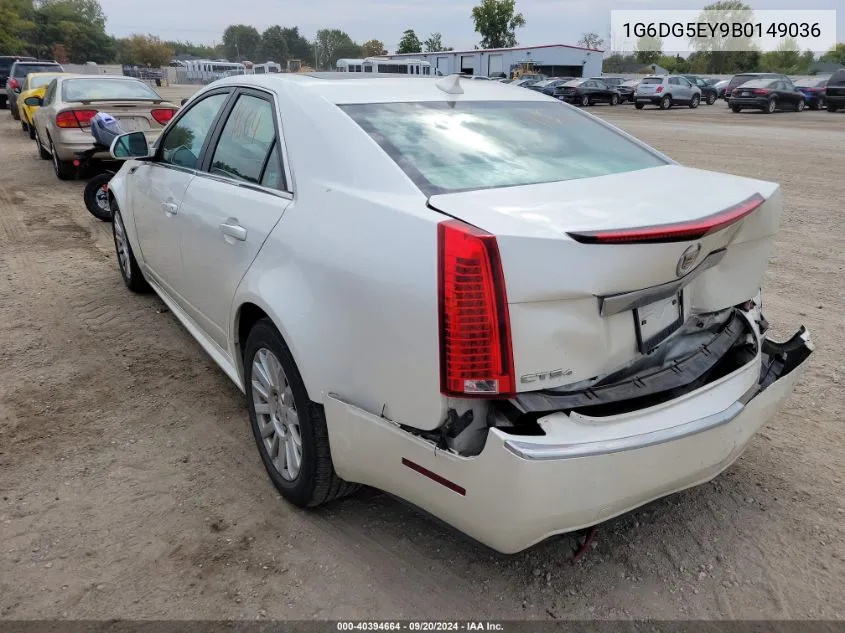 2011 Cadillac Cts Luxury VIN: 1G6DG5EY9B0149036 Lot: 40394664