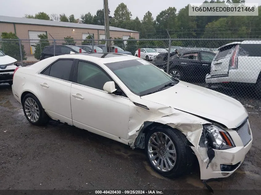 1G6DM5ED0B0121468 2011 Cadillac Cts Standard