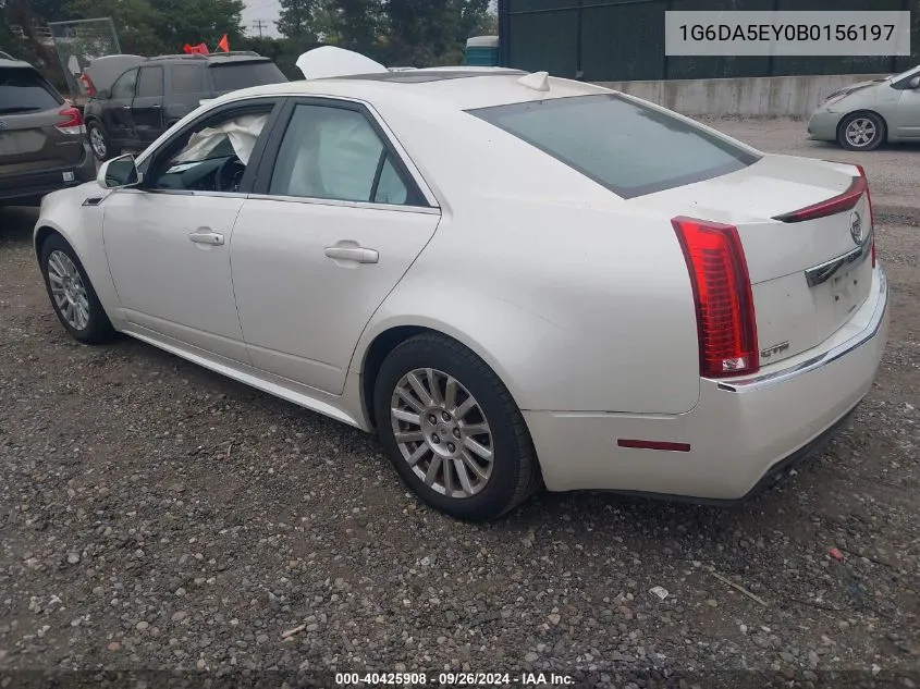 1G6DA5EY0B0156197 2011 Cadillac Cts Standard