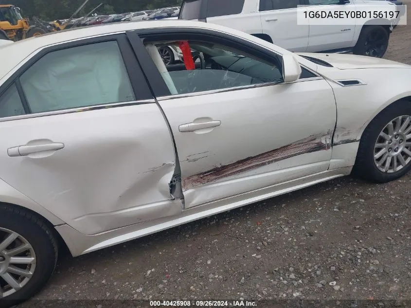 1G6DA5EY0B0156197 2011 Cadillac Cts Standard