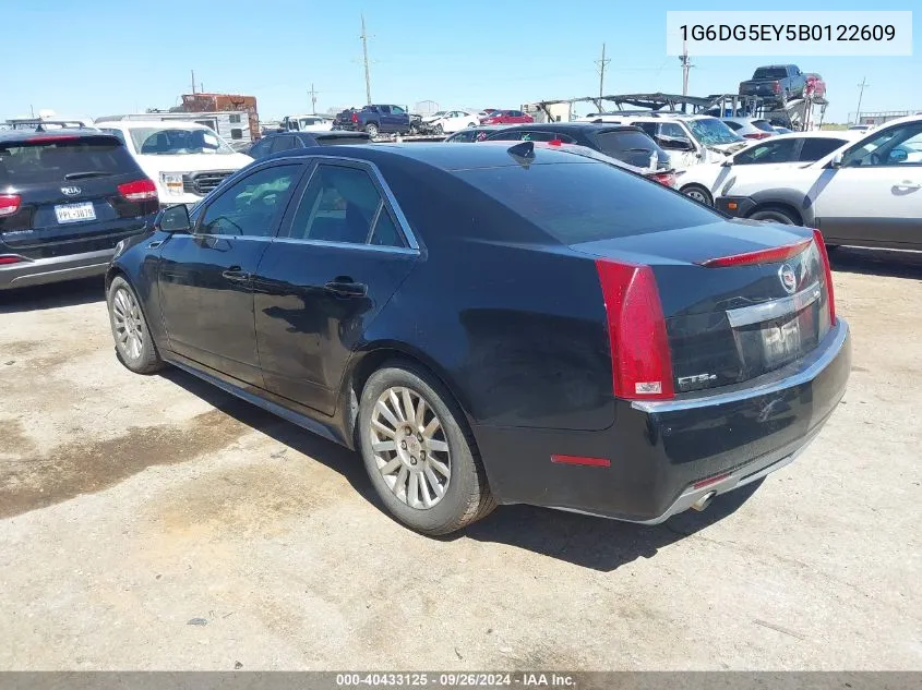 1G6DG5EY5B0122609 2011 Cadillac Cts Luxury Collection