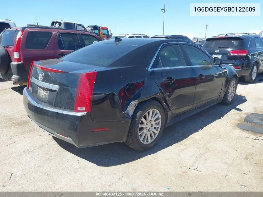 1G6DG5EY5B0122609 2011 Cadillac Cts Luxury Collection