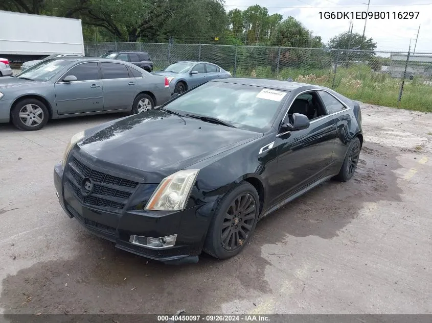 2011 Cadillac Cts Performance VIN: 1G6DK1ED9B0116297 Lot: 40450097