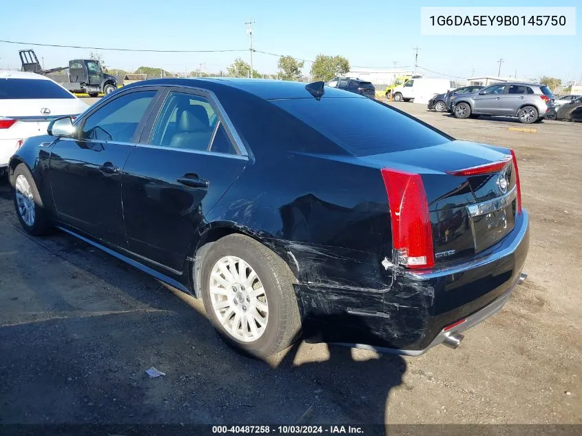 2011 Cadillac Cts Standard VIN: 1G6DA5EY9B0145750 Lot: 40487258