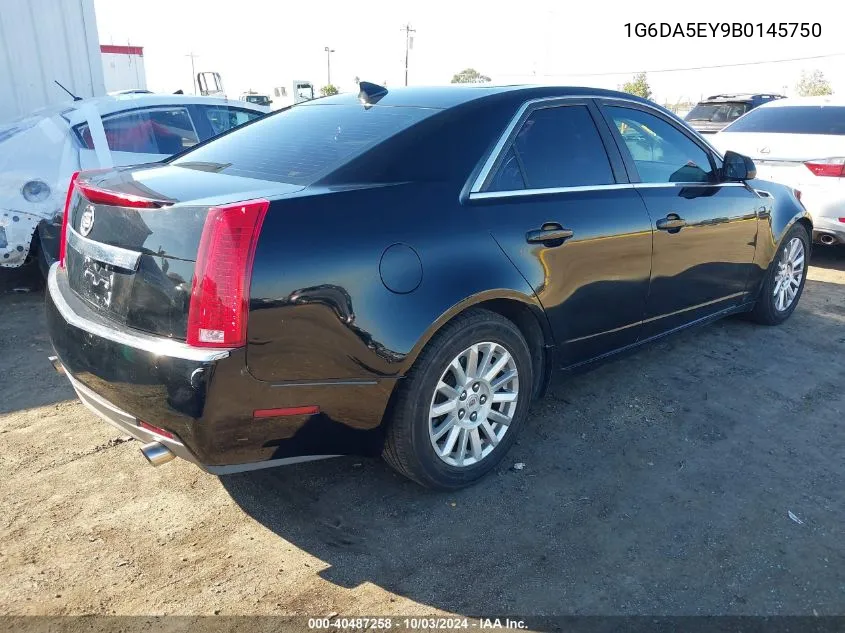 2011 Cadillac Cts Standard VIN: 1G6DA5EY9B0145750 Lot: 40487258