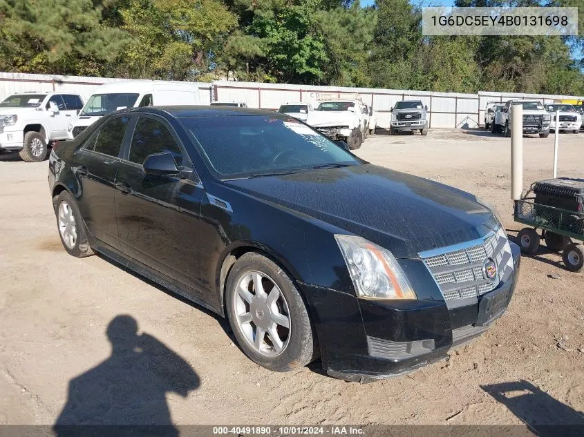 2011 Cadillac Cts Standard VIN: 1G6DC5EY4B0131698 Lot: 40491890