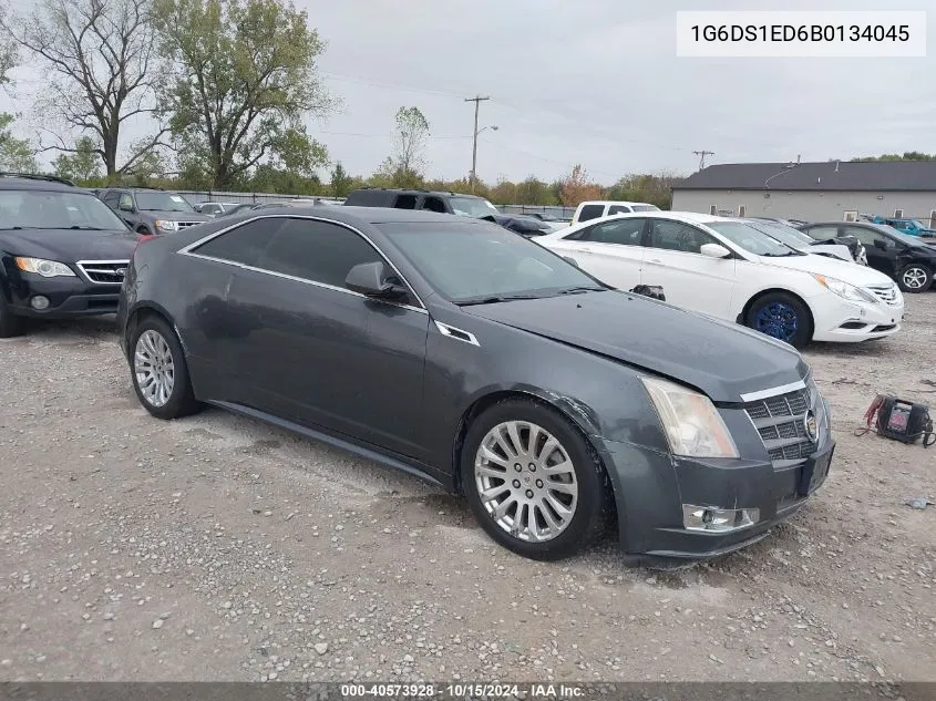 2011 Cadillac Cts Premium VIN: 1G6DS1ED6B0134045 Lot: 40573928