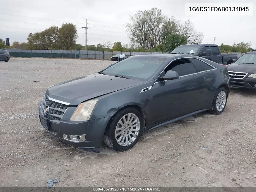 2011 Cadillac Cts Premium VIN: 1G6DS1ED6B0134045 Lot: 40573928