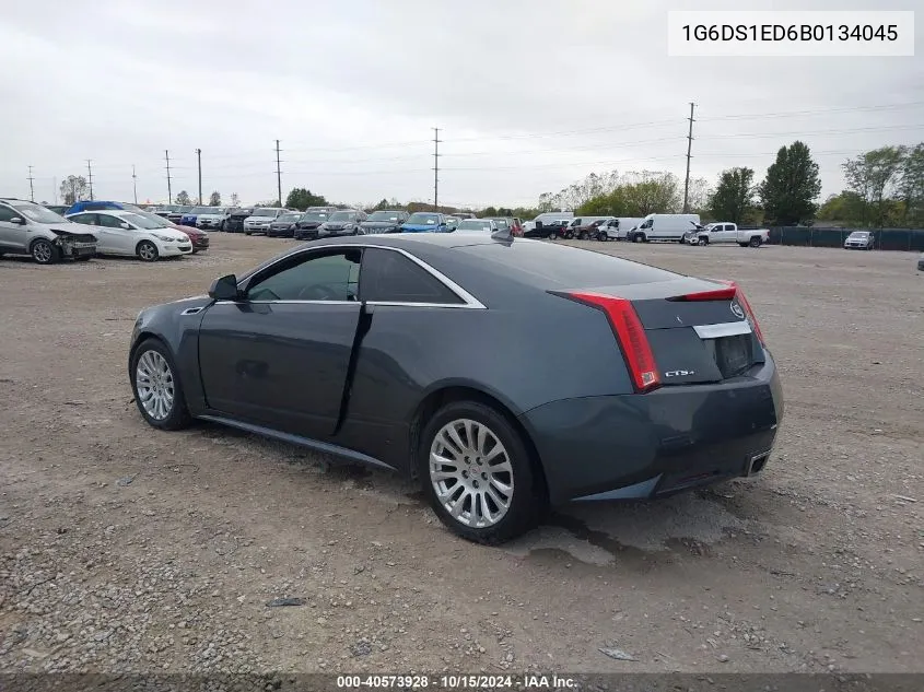 2011 Cadillac Cts Premium VIN: 1G6DS1ED6B0134045 Lot: 40573928