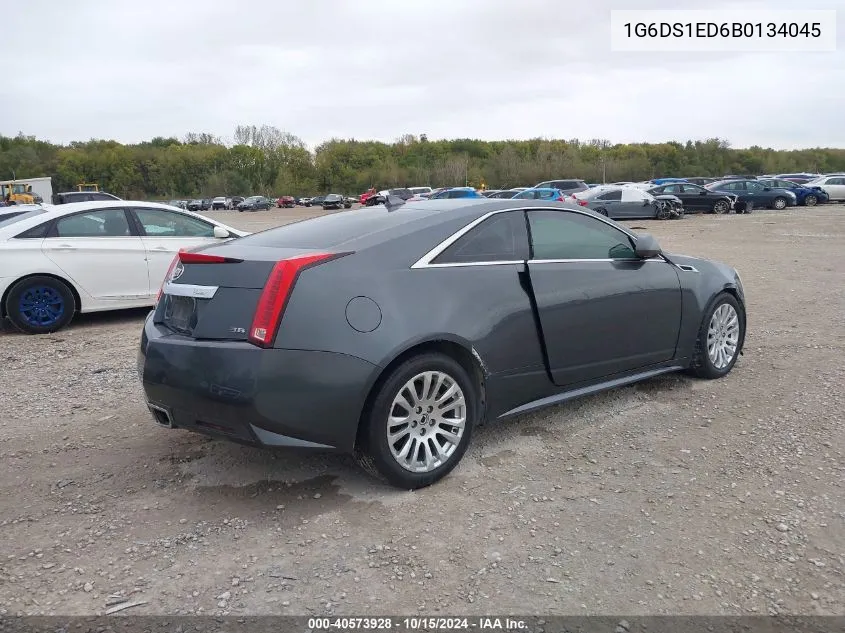 2011 Cadillac Cts Premium VIN: 1G6DS1ED6B0134045 Lot: 40573928