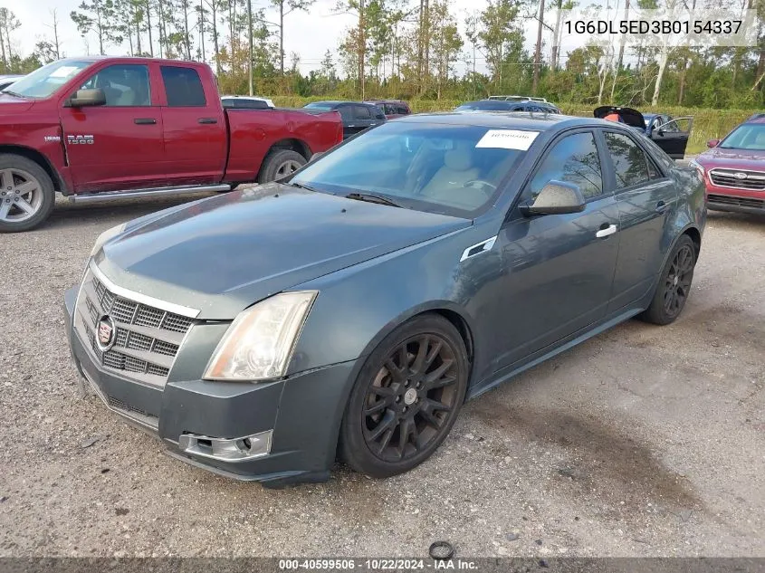 2011 Cadillac Cts Standard VIN: 1G6DL5ED3B0154337 Lot: 40599506