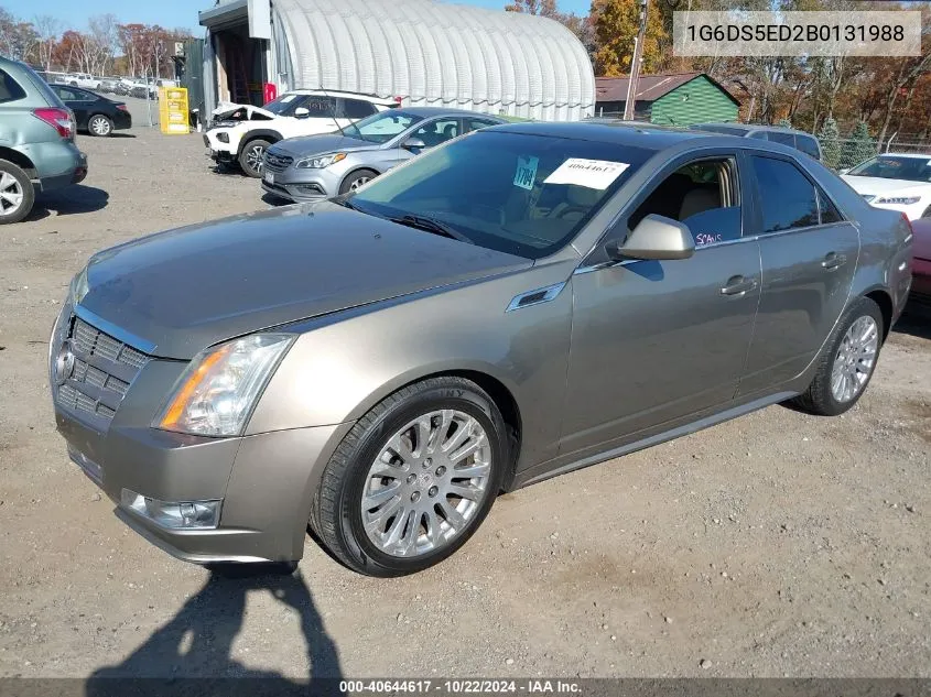 2011 Cadillac Cts Premium VIN: 1G6DS5ED2B0131988 Lot: 40644617