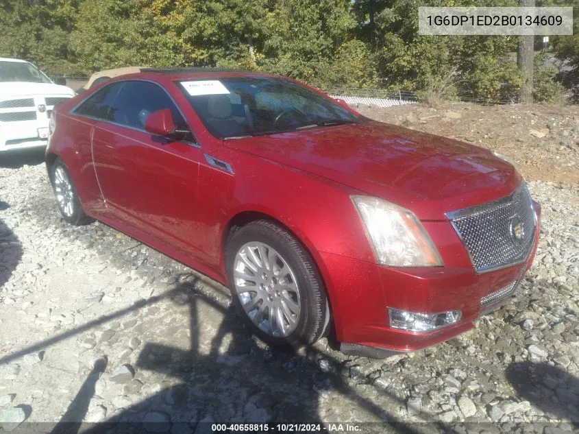 2011 Cadillac Cts Premium VIN: 1G6DP1ED2B0134609 Lot: 40658815