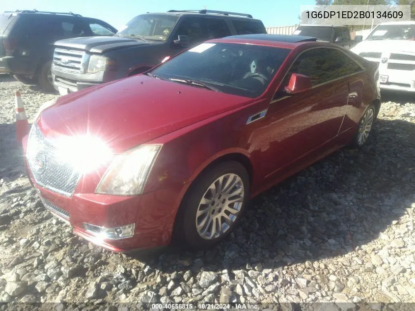 2011 Cadillac Cts Premium VIN: 1G6DP1ED2B0134609 Lot: 40658815