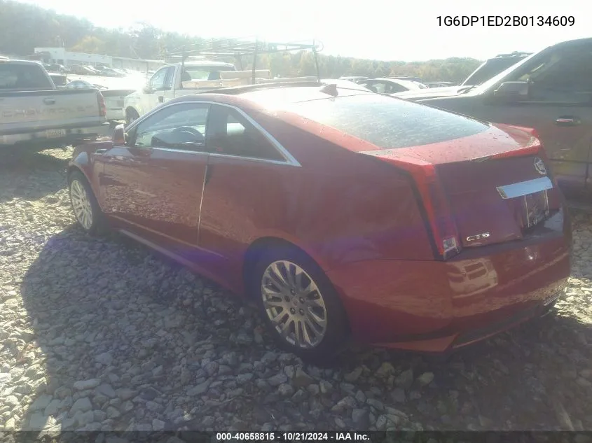 2011 Cadillac Cts Premium VIN: 1G6DP1ED2B0134609 Lot: 40658815