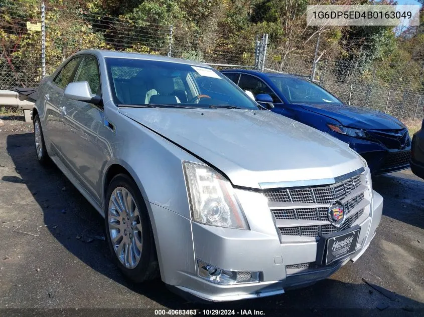 2011 Cadillac Cts Premium VIN: 1G6DP5ED4B0163049 Lot: 40683463