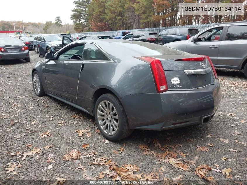 2011 Cadillac Cts Performance VIN: 1G6DM1ED7B0134114 Lot: 40709396