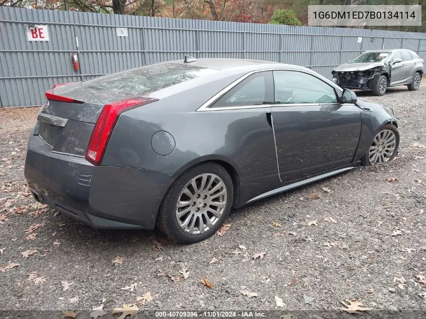 2011 Cadillac Cts Performance VIN: 1G6DM1ED7B0134114 Lot: 40709396