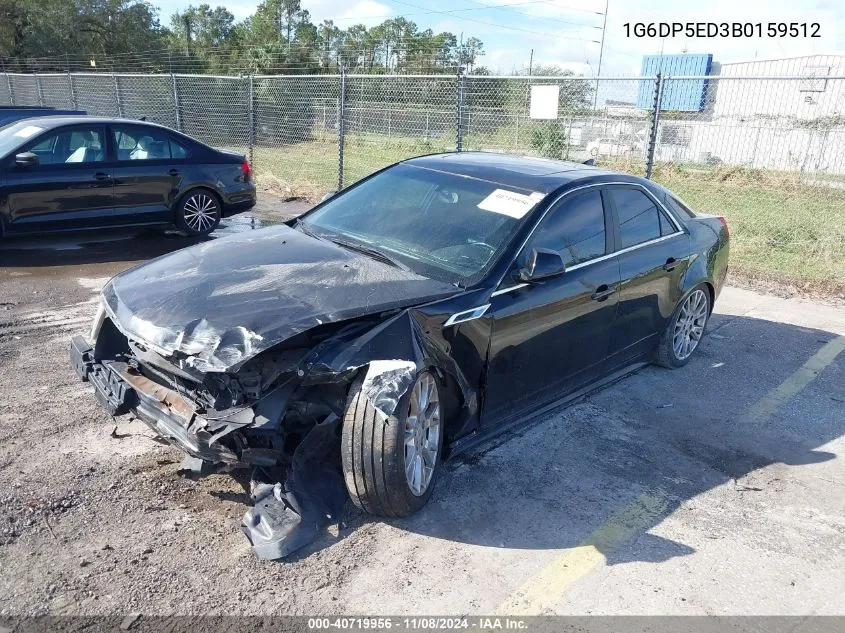 1G6DP5ED3B0159512 2011 Cadillac Cts Premium