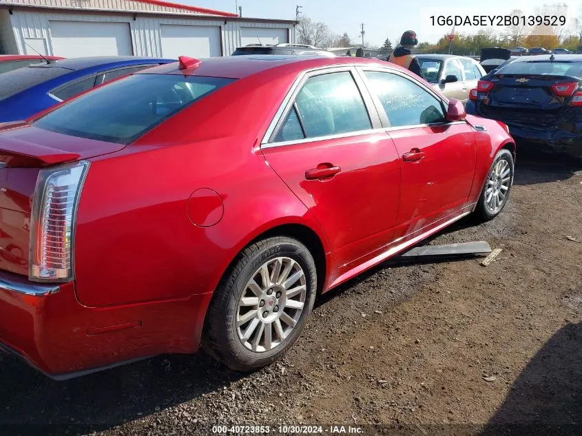 2011 Cadillac Cts Standard VIN: 1G6DA5EY2B0139529 Lot: 40723853