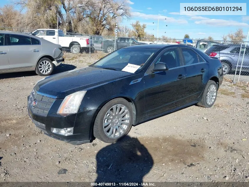 2011 Cadillac Cts Premium VIN: 1G6DS5ED6B0101294 Lot: 40749813