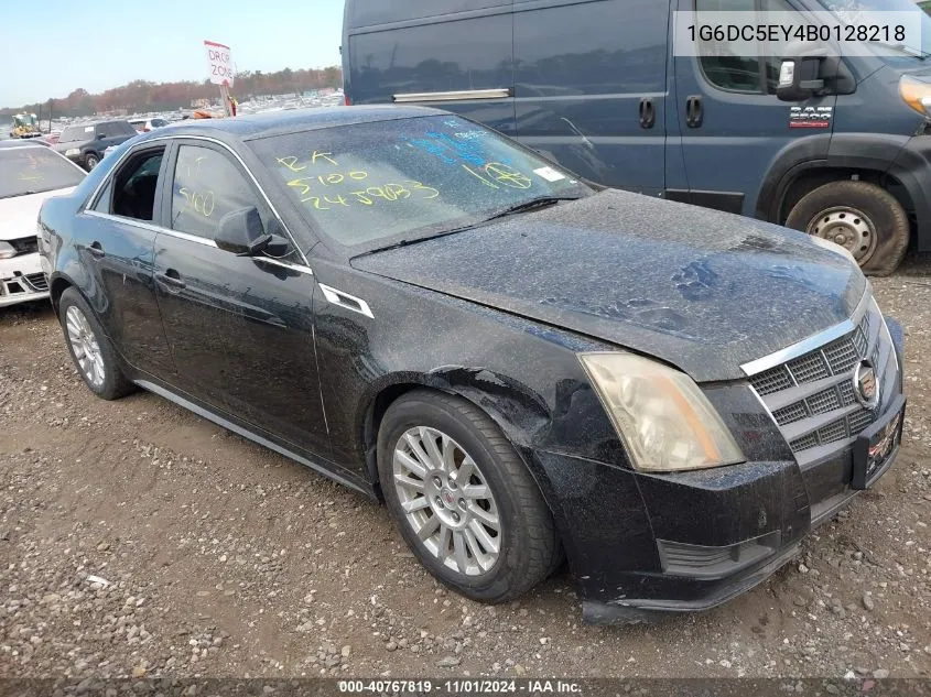 2011 Cadillac Cts Standard VIN: 1G6DC5EY4B0128218 Lot: 40767819