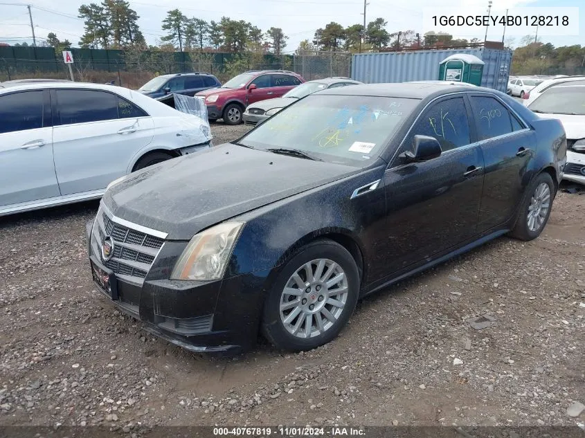 2011 Cadillac Cts Standard VIN: 1G6DC5EY4B0128218 Lot: 40767819