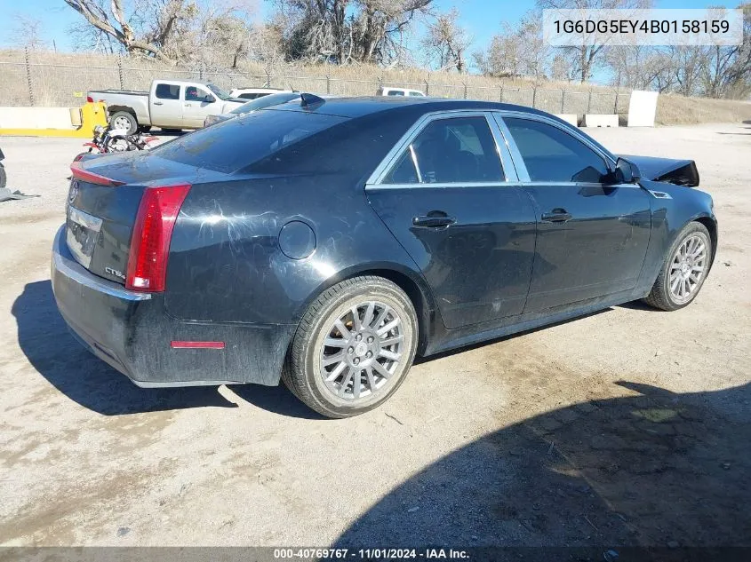 2011 Cadillac Cts Luxury VIN: 1G6DG5EY4B0158159 Lot: 40769767