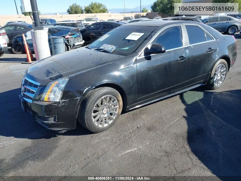 2011 Cadillac Cts Luxury VIN: 1G6DE5EY5B0161609 Lot: 40806351