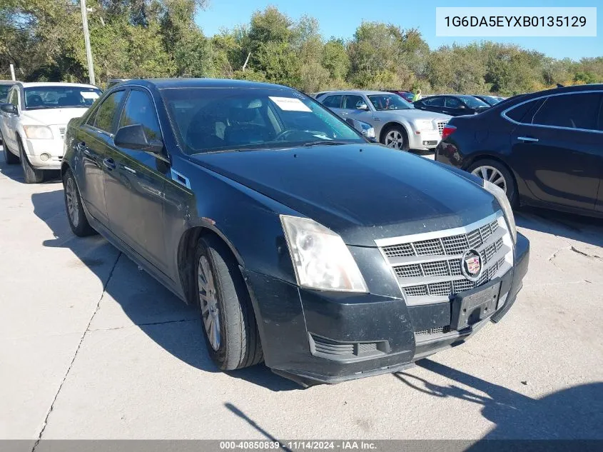 2011 Cadillac Cts Standard VIN: 1G6DA5EYXB0135129 Lot: 40850839