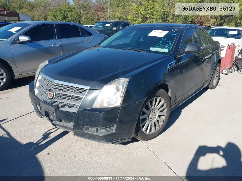 2011 Cadillac Cts Standard VIN: 1G6DA5EYXB0135129 Lot: 40850839