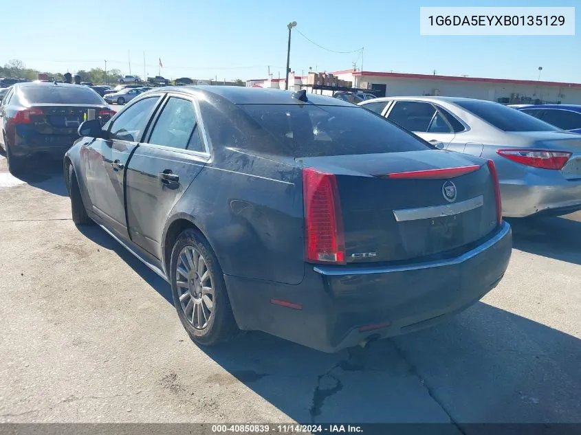 2011 Cadillac Cts Standard VIN: 1G6DA5EYXB0135129 Lot: 40850839