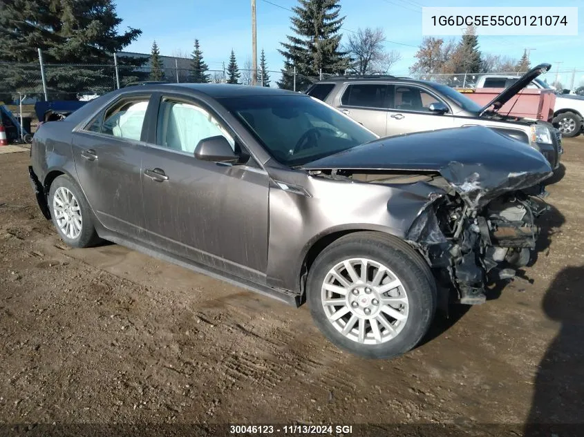 2012 Cadillac Cts VIN: 1G6DC5E55C0121074 Lot: 30046123