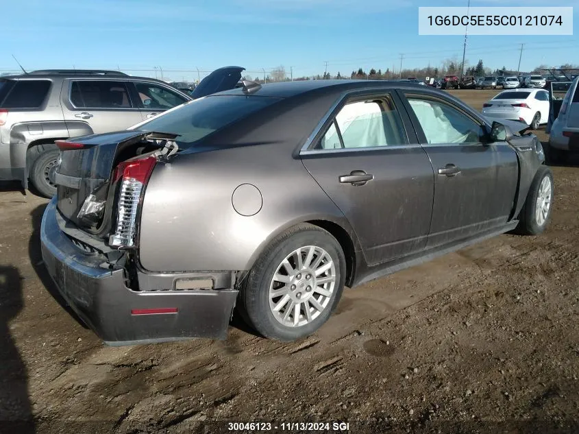 2012 Cadillac Cts VIN: 1G6DC5E55C0121074 Lot: 30046123