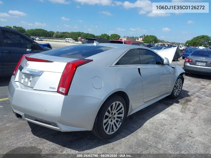 1G6DJ1E35C0126272 2012 Cadillac Cts Performance