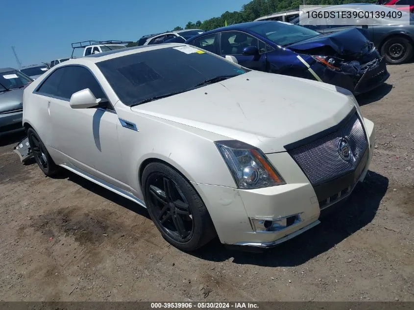 2012 Cadillac Cts Premium VIN: 1G6DS1E39C0139409 Lot: 39539906