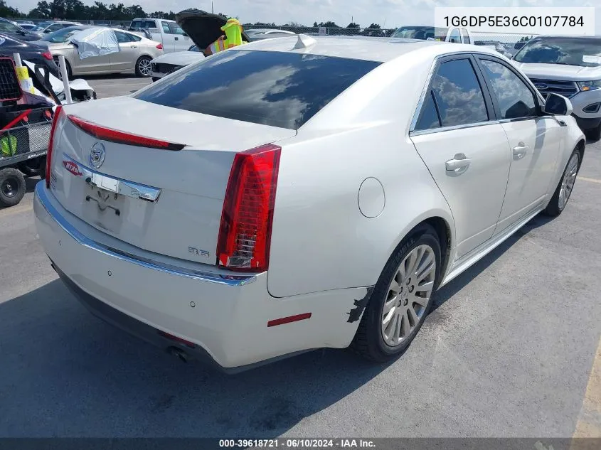 1G6DP5E36C0107784 2012 Cadillac Cts Premium