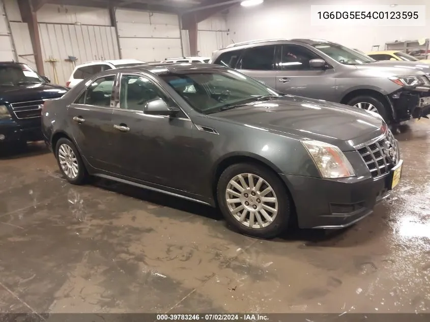 1G6DG5E54C0123595 2012 Cadillac Cts Luxury