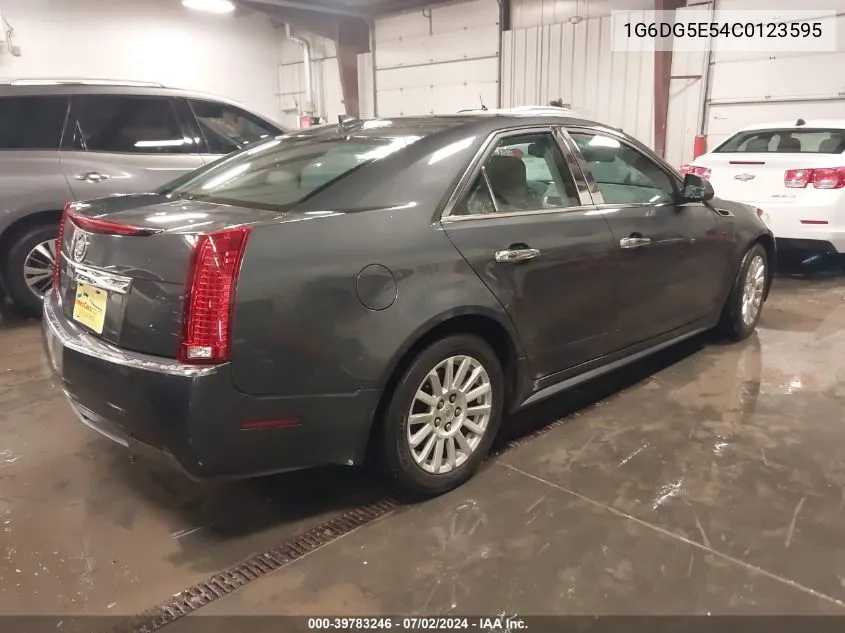 1G6DG5E54C0123595 2012 Cadillac Cts Luxury